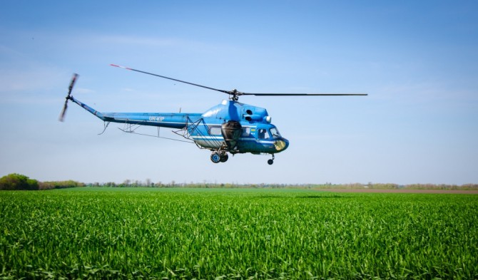 Внесение гербицидов дельтапланами и вертолетами - изображение 1