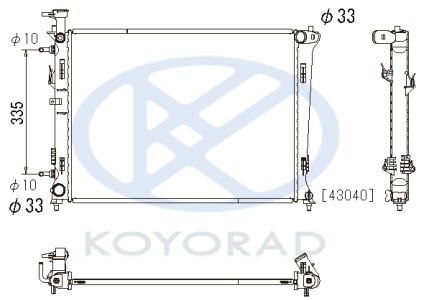 БМВ Х 3 . 2003 - 2019. 3. 0. Радиатор охлаждения двигателя . - изображение 1