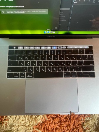 MacBook Pro 15 Space Gray Touch Bar 2019 - изображение 1