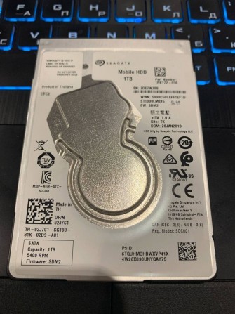 Hdd 2.5 Sata Seagate Slim 1tb - изображение 1