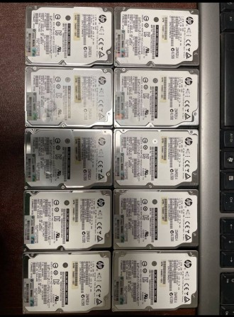 Hdd 2.5 SAS HGST/HP/900gb/1.2tb Бу/Робочі - изображение 1