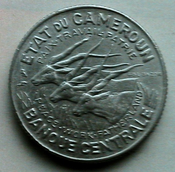 Камерун 100 франков, 1968 толстая - изображение 1