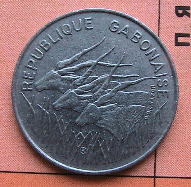 Габон 100 франков, 1975 - изображение 1