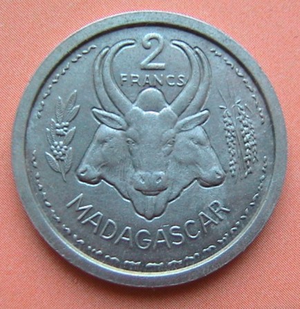 Мадагаскар 2 франка 1948 - изображение 1