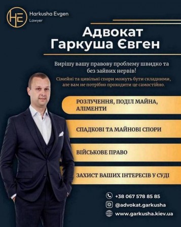 Адвокат із питань аліментів та розлучень. - изображение 1