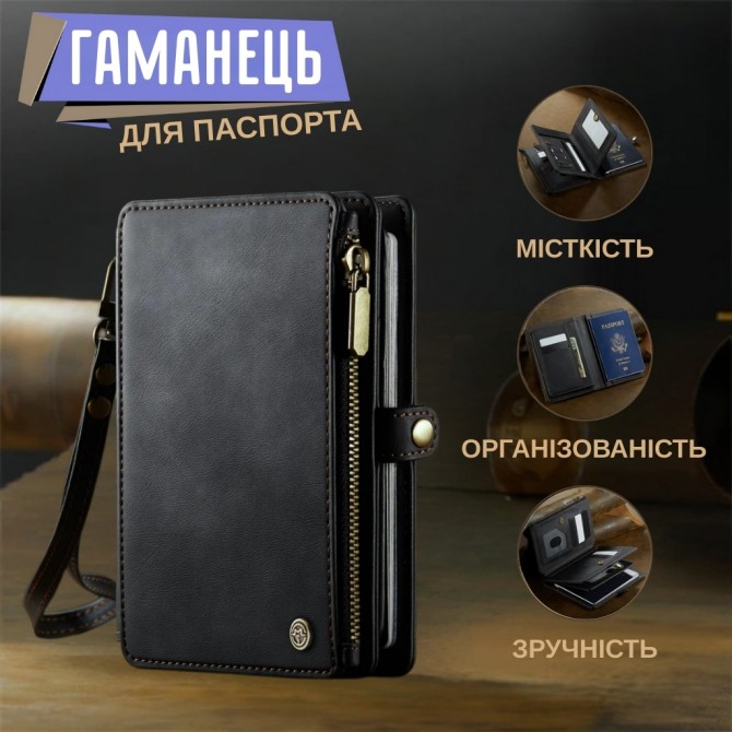 Гаманець-органайзер для паспорта та карток з RFID-захистом - изображение 1