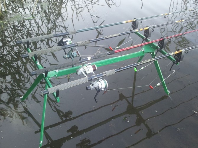 Род Под на 3-4 удилища ( + видео установки) - изображение 1