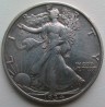 США ½ доллара 1934 walking liberty half dollar серебро