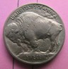 США 5 центов 1913 Buffalo Nickel Филадельфия Холм Тип 1 Редко KM# 133