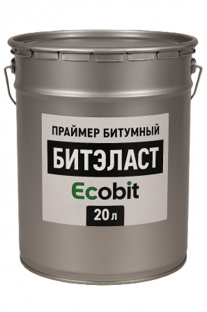 Бітумова ґрунтовка (праймер) БIТЕЛАСТ EКОБIТ ДСТУ Б В.2.7-108-2001 - изображение 1