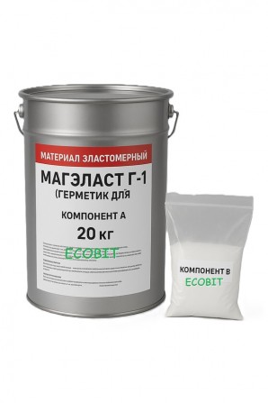 Мастика для швов МЭК МАГЭЛАСТ Г-1 Ecobit ( Жидкая Резина Шовная ) - изображение 1