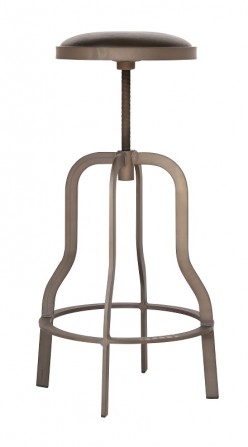 Барний стілець з м’яким сидінням, регульований Індастріал - изображение 1