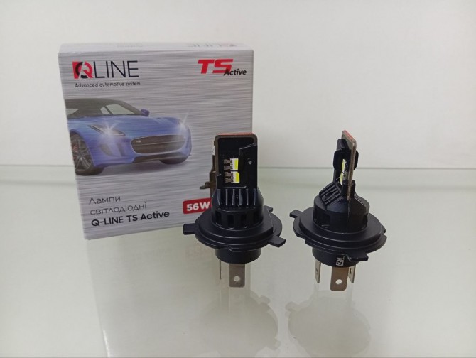 Світлодіодні лампи H4 LED QLine TS Active 5900 K - изображение 1