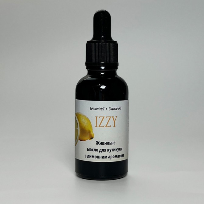 Аромат та Догляд: Масло для Кутикули Izzy з Лимоном 30мл (Професійний - изображение 1