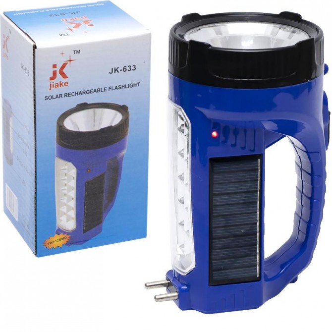 Автономний Кемпінговий LED Ліхтар JK633. Сонячна Батарея + 220V! - изображение 1