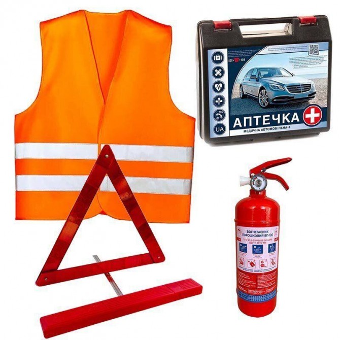 Автомобільні комплекти безпеки ВП-1 та ВП-2 — сертифікований захист за - изображение 1