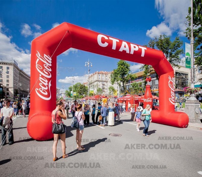 Надувні арки та надувні намети надувна рекламна - изображение 1