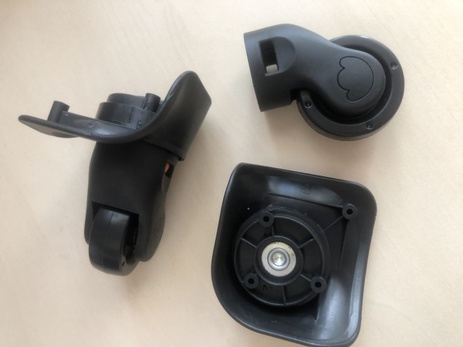 Колеса для валізи 73 73мм з'ємні - пара - изображение 1