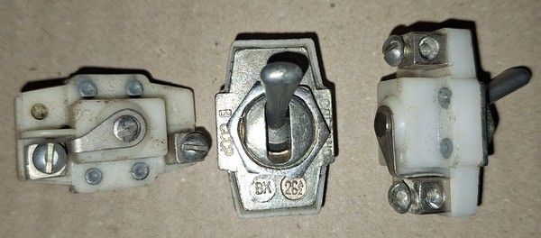 Перемикач (тумблер) обігрівача ВК26-А2 - изображение 1