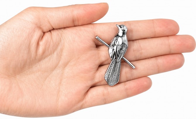 Брошь знак значок булавка Пересмешник по Игре престолов 5 см - изображение 1