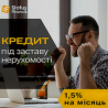 Кредит без довідки про доходи під заставу майна в Києві