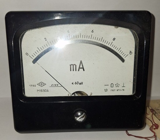 Амперметр М1690А, міліамперметр М1690А, мікроамперметр М1690А - изображение 1
