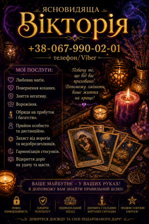 Ясновидиця у Києві. Любовна магія, ворожіння, обряди на багатство. - изображение 1