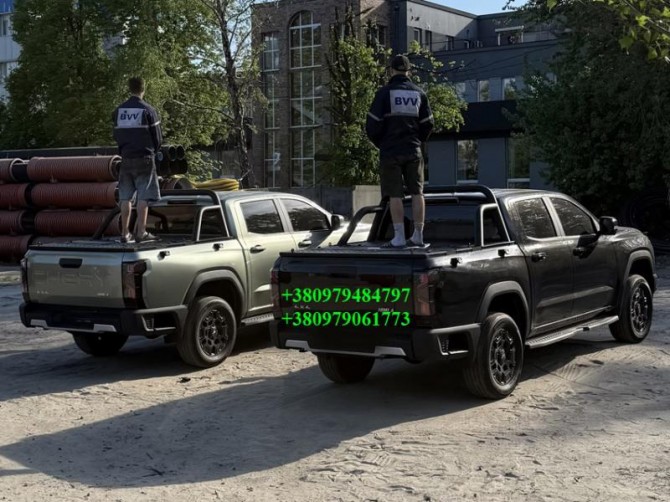 Силова кришка кузова Chery Himla – алюмінієва кришка пікапа від виробн - изображение 1