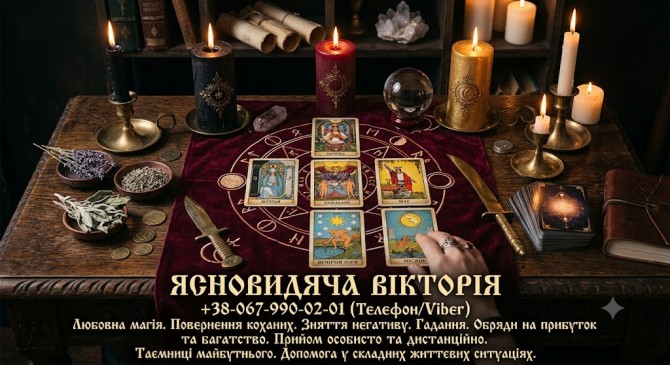 Гадання Таро, повернення коханих, зняття негативу. Сильна магічна допо - изображение 1