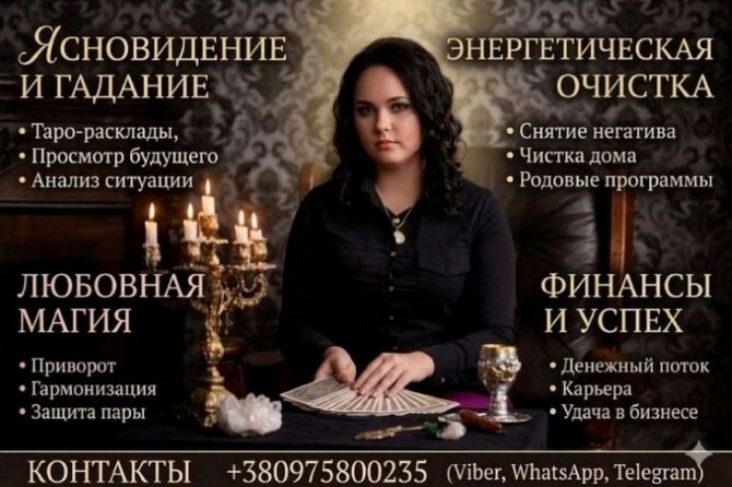 Ясновидящая Одесса. Снятие негатива. Предсказание судьбы. - изображение 1