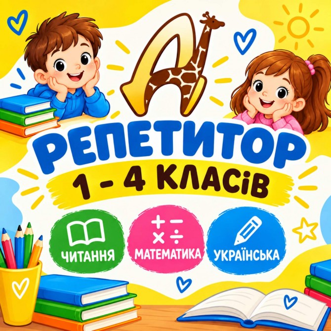 Найкращі репетитори для учнів 1–4 класів в Діалог - изображение 1