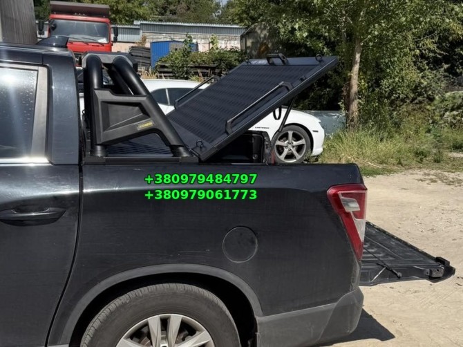Силова кришка кузова пікапа з дугами. Силовая крышка кузова пикапа. - изображение 1